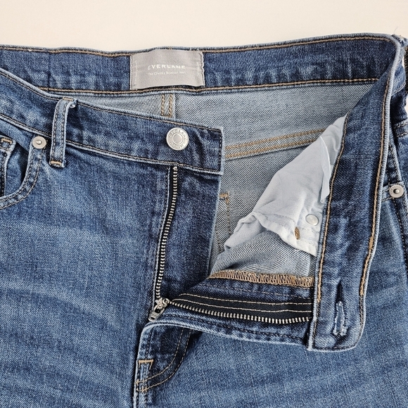 Everlane The Cheeky Bootcut Two-tone Raw Hem Jeans Size 30 - Picture 10 of 14